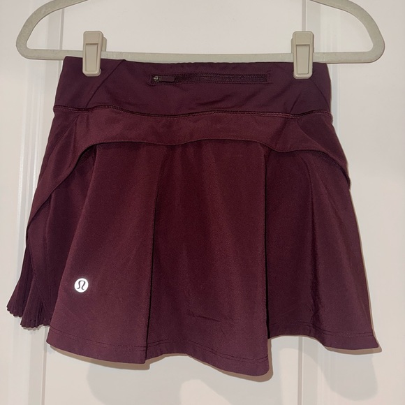 Lululemon Play Off The Pleats Skirt | Cassis - Picture 7 of 8